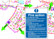 Emergency fire action plan